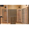 Sauna na podczerwień Infrared 140X140X190 - 3 osobowa FSRG3C black
