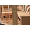 Sauna na podczerwień Infrared 140X140X190 - 3 osobowa FSRG3C black