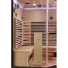 Sauna na podczerwień Infrared 140X140X190 - 3 osobowa FSRG3C black