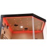 Sauna na podczerwień Infrared 140X140X190 - 3 osobowa FSRG3C black