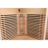 Sauna na podczerwień Infrared 140X140X190 - 3 osobowa FSRG3C black