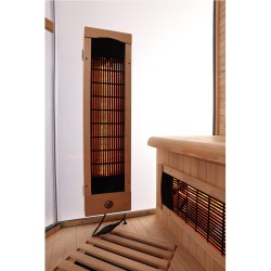 Sauna na podczerwień Infrared 140X140X190 - 3 osobowa FSRG3C black