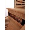 Sauna na podczerwień Infrared 140X140X190 - 3 osobowa FSRG3C black