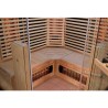Sauna na podczerwień Infrared 140X140X190 - 3 osobowa FSRG3C black