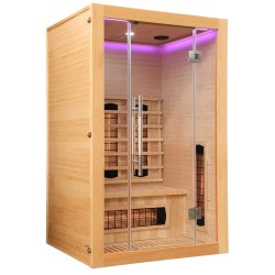 Sauna na podczerwień Infrared 120X105X190CM - 2 osobowa FS02