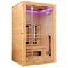 Sauna na podczerwień Infrared 120X105X190CM - 2 osobowa FS02