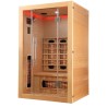 sauna na podczerwień infrared kolor drewno jodla kanadyjska