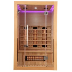 Sauna na podczerwień Infrared 120X105X190CM - 2 osobowa FS02