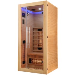 Sauna na podczerwień Infrared 90X90X190CM - 1 osobowa FS01