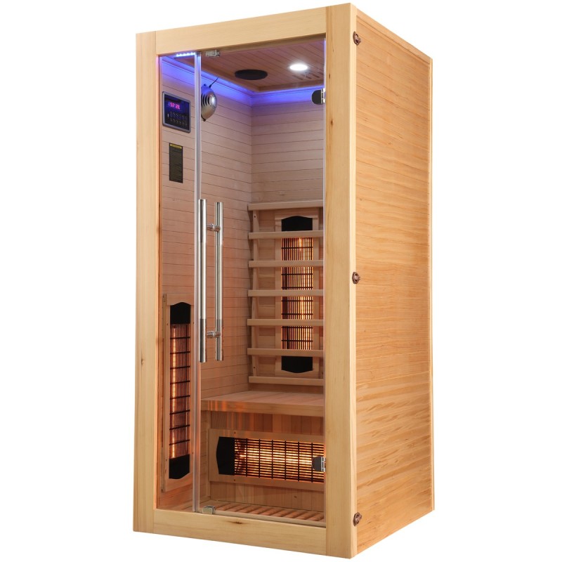 Sauna na podczerwień Infrared 90X90X190CM - 1 osobowa FS01
