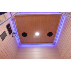 Sauna na podczerwień Infrared 120X105X190CM - 2 osobowa FS02B