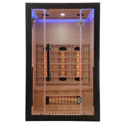 Sauna na podczerwień Infrared 120X105X190CM - 2 osobowa FS02B