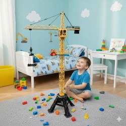 Dźwig Żuraw Zdalnie Sterowany Budowlany 98 cm