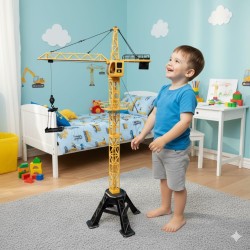 Dźwig Żuraw Zdalnie Sterowany Budowlany 98 cm