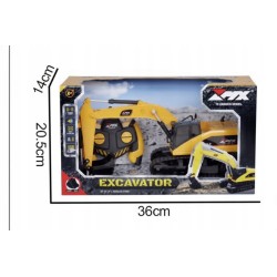 KOPARKA NA GĄSIENICACH ZDALNIE STEROWANA NA PILOT RC