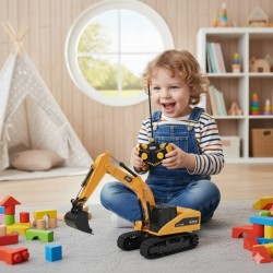 KOPARKA NA GĄSIENICACH ZDALNIE STEROWANA NA PILOT RC