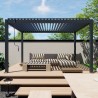 Pergola OGRODOWA Tarasowa Prestige Manual 3x3 - Dark Grey