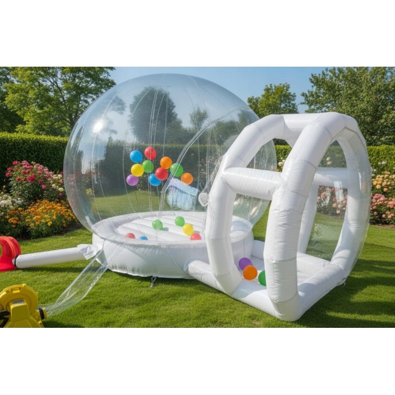 Dmuchany Domek Bubble House JUMP z balonami 3 m