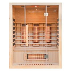 Sauna na podczerwień 150X120X190CM – JODŁA KANADYJSKA FS-EA3R