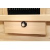 Sauna na podczerwień 120X105X190CM– JODŁA KANADYJSKA FS-EA2R