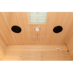 Sauna na podczerwień 120X105X190CM– JODŁA KANADYJSKA FS-EA2R