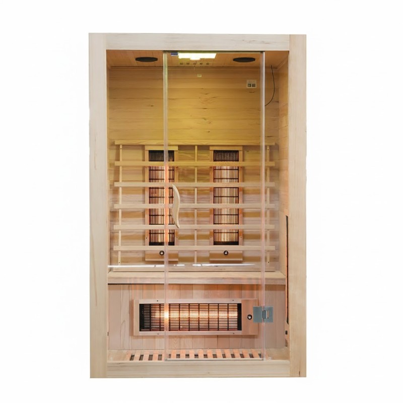 Sauna na podczerwień 120X105X190CM– JODŁA KANADYJSKA FS-EA2R