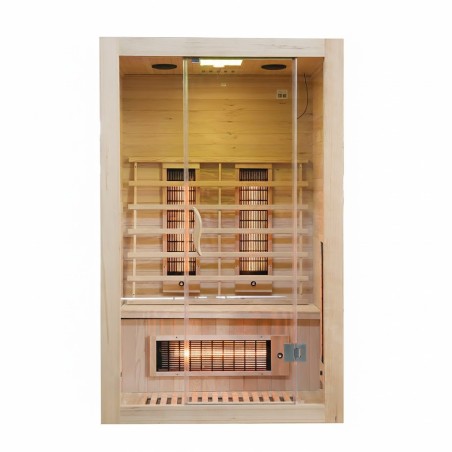 Sauna na podczerwień 120X105X190CM– JODŁA KANADYJSKA FS-EA2R