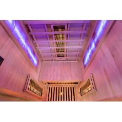 Sauna na podczerwień z kamieniem solnym 90X90X190CM FS-C1S