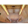 Sauna na podczerwień z kamieniem solnym 90X90X190CM FS-C1S