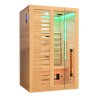 Sauna na podczerwień z kamieniem solnym 120X100X190CM FS-C2S