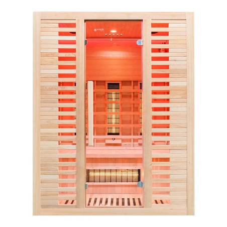 Sauna na podczerwień z kamieniem solnym 150X110X190CM FS-C3S