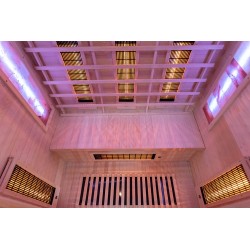 Sauna na podczerwień z kamieniem solnym 150X110X190CM FS-C3S