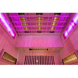 Sauna na podczerwień z kamieniem solnym 150X110X190CM FS-C3S