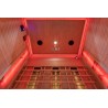 Sauna na podczerwień z kamieniem solnym 150X110X190CM FS-C3S