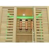 Sauna na podczerwień z kamieniem solnym 180X160X200CM FS-RL4S XL
