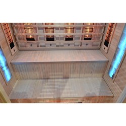 Sauna na podczerwień z kamieniem solnym 180X160X200CM FS-RL4S XL