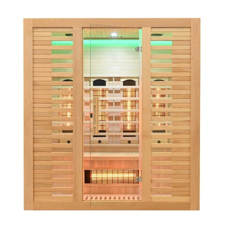 Sauna na podczerwień z kamieniem solnym 175X140X200CM FS-C4S