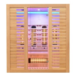 Sauna na podczerwień z kamieniem solnym 175X140X200CM FS-C4S