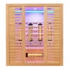 Sauna na podczerwień z kamieniem solnym 175X140X200CM FS-C4S