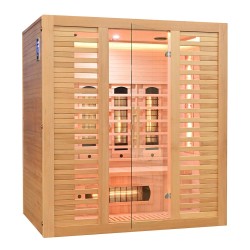 Sauna na podczerwień z kamieniem solnym 175X140X200CM FS-C4S