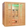 Sauna na podczerwień z kamieniem solnym 175X140X200CM FS-C4S