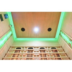 Sauna na podczerwień z kamieniem solnym 175X140X200CM FS-C4S