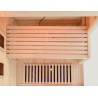 Sauna na podczerwień z kamieniem solnym 120X120X200CM FS-EP2RS LEWA